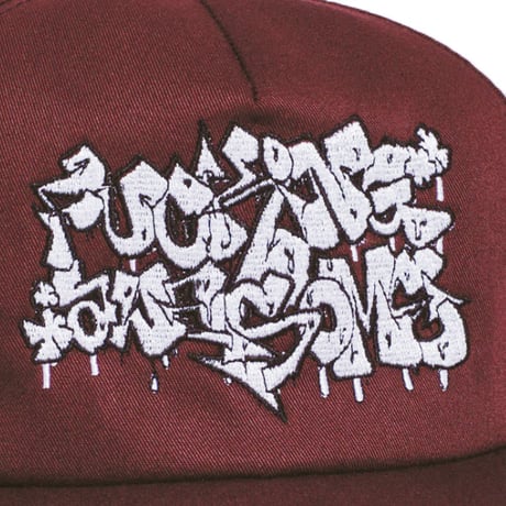 FUCKING AWESOME CAP ファッキンオーサム キャップ　FUCKINGAWESOME Liter 6 Panel Snapback (Maroon)