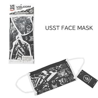 VOLCOM ボルコム ファッションマスク　VOLCOM USST FACE MASK  （BLACK WHITE）