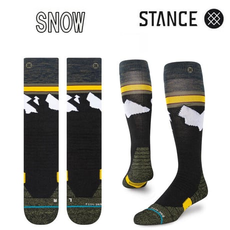 スノーソックス スタンス【メンズ レディース】STANCE UNISEX ROUTE 2 SOCK  ≪スノーボード&スキー用ソックス≫（NAVY）