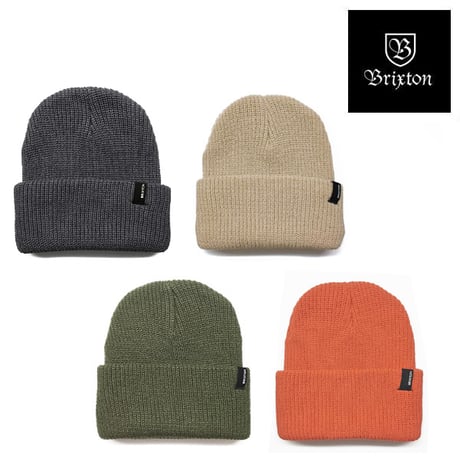 SALE BRIXTON ビーニー ヘイストビーニー ブリクストン　HEIST BEANIE （DUSK　BEIGE　MILITARY OLIVE　APRICOT JAM）