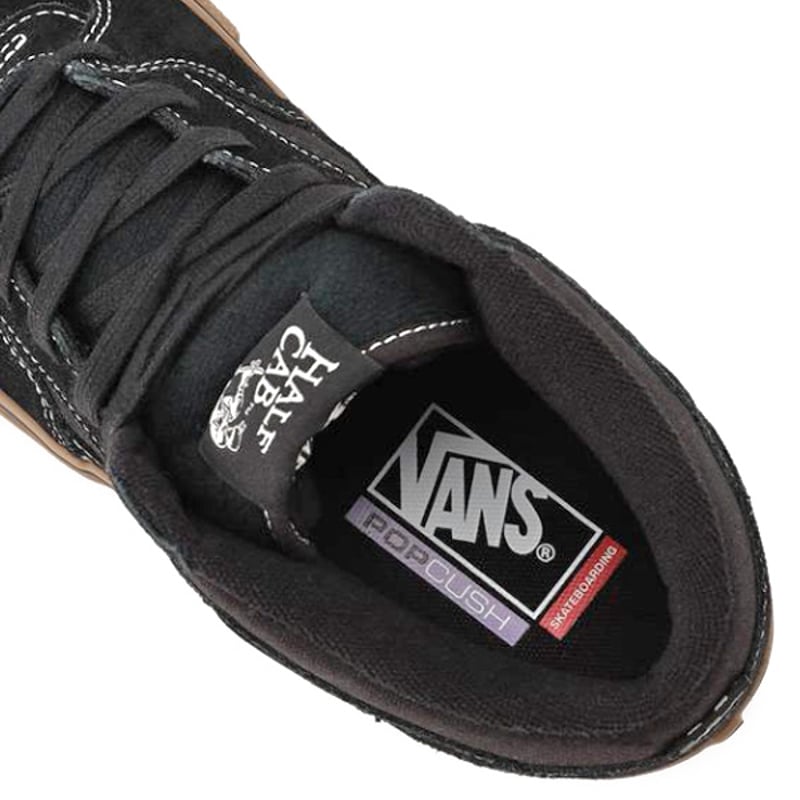 VANS スケートハーフキャブ バンズ スニーカー 黒 SKATEBOARDING SKATE
