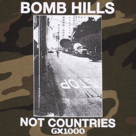 SALE GX1000 パーカー ジーエックスセン　Bomb Hills Hoodie  （Camo）