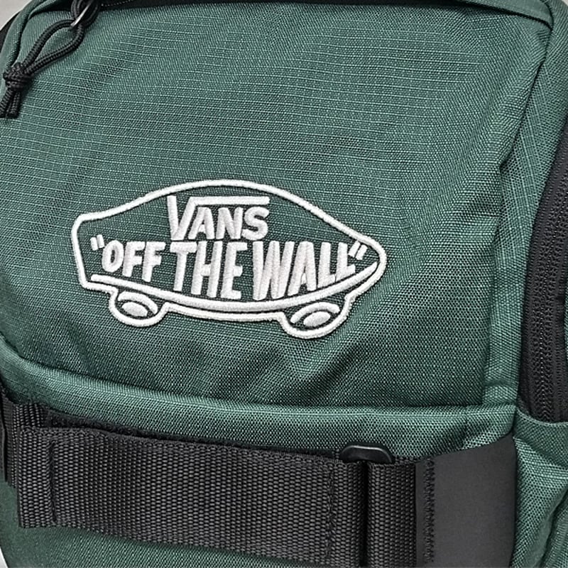 VANS スケートボード バックパック 緑 バンズ OBSTACLE SKATE
