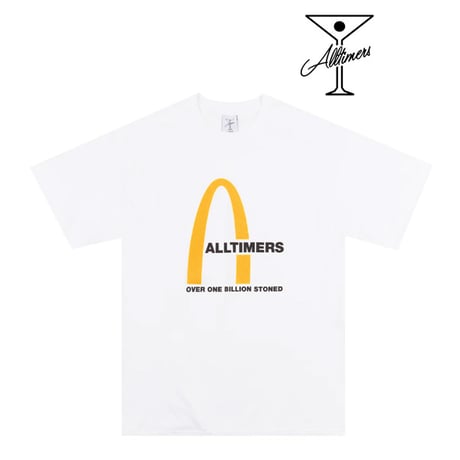 SALE ALLTIMERS Tシャツ オールタイマーズ メンズ 白 半袖　ARCH TEE （WHITE）