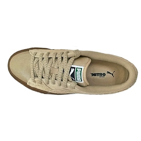 PUMA SKATEBOARDING スニーカー　PUMA SUEDE SKATE NITRO WTR  (toasted almond - gum)  プーマ  ニトロ WTR