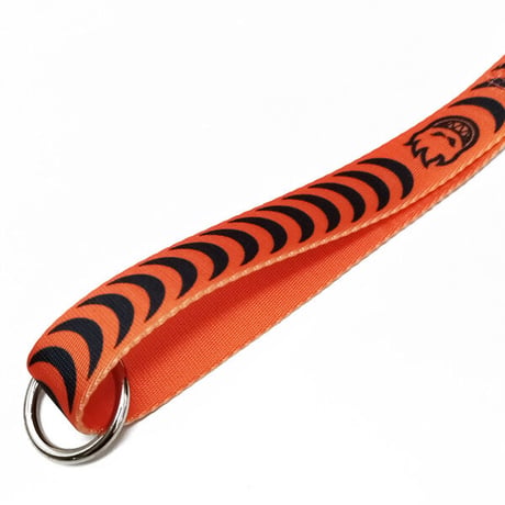 ドッグリード スピットファイア　GNARHUNTERS ｘ SPIT FIRE BIGHEAD CRESCENT DOG LEAD （ORANGE/BLACK）