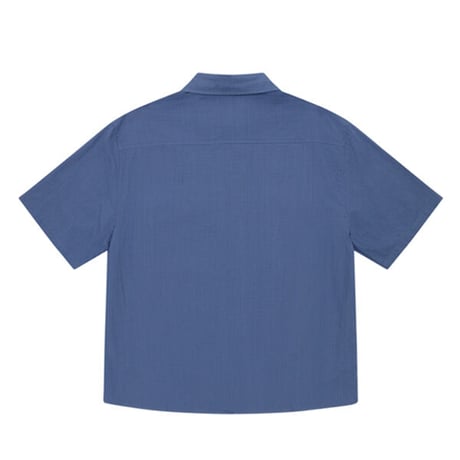 SALE WKND SKATEBOARDS シャツ 半袖 ウィークエンド　WILSON S/S SHIRT (OVERDYED BLUE)