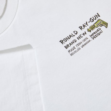 POLAR SKATE CO Tシャツ 半袖 ポーラー　Ray Gun Tee（White）