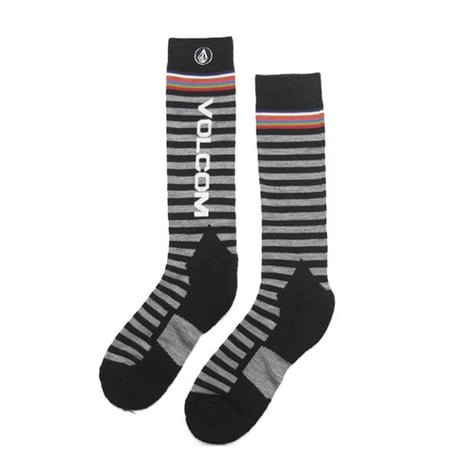 VOLCOM ボルコム スノーボード ススノボー ソックス メンズ　SYNTH SOCK （BLK）