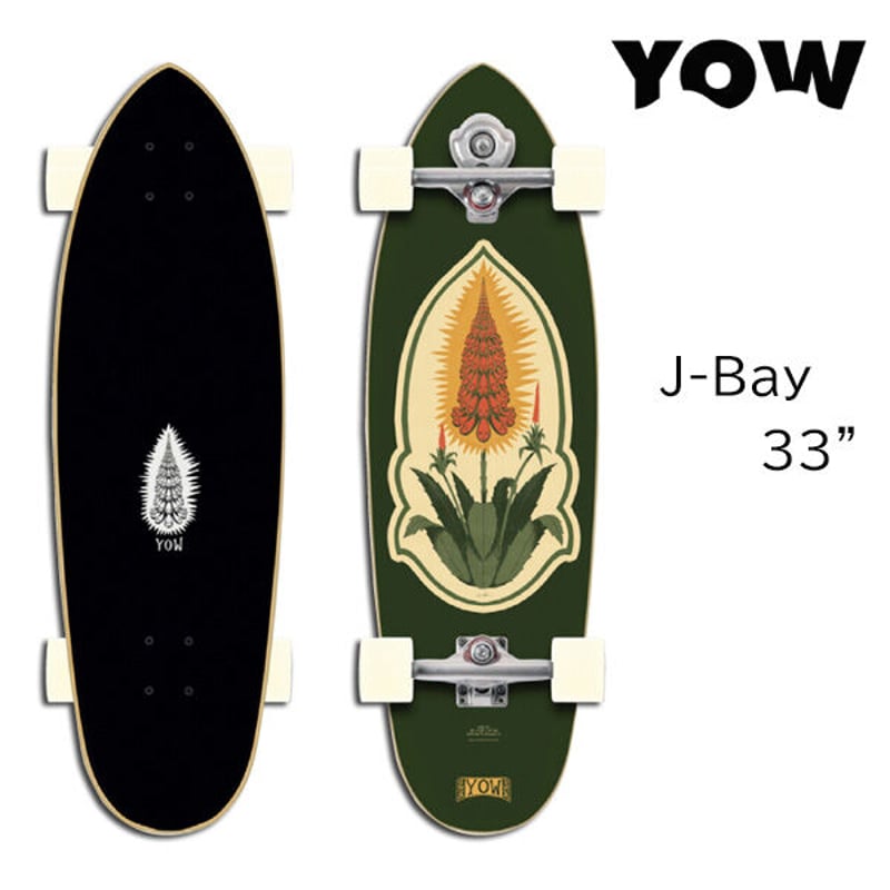 ヤウ サーフ スケート スケートボード コンプリート YOW J-Bay 33