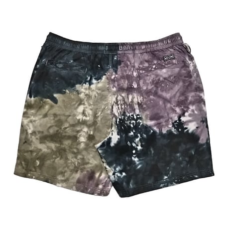 SALE WELCOME SKATEBOARDS パンツ ショーツ ウェルカム　SOFT CORE TIE-DYE SHORTS （Eggplant Tie Dye）