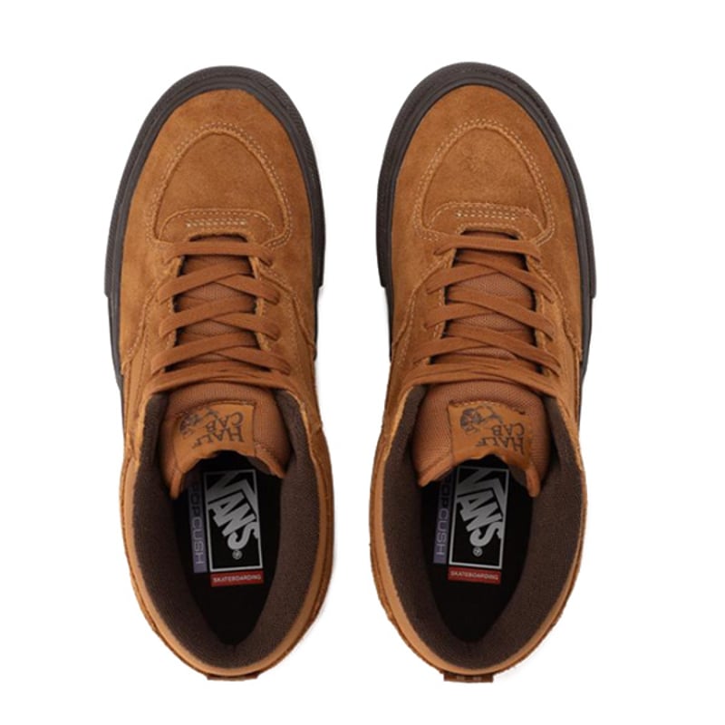 VANS スケートハーフキャブ バンズ スニーカー ブラウン SKATEBOARDING