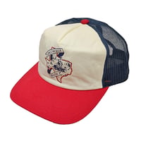 BRIXTON キャップ ブリクストン　LONESTAR x BRIXTON TRUCKER （REDｘWHITEｘBLUE）