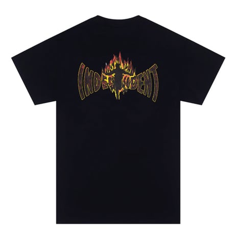 HOCKEY INDEPENDENT SKATEBOARDS Tシャツ 半袖 ホッケー インディペンデント　HOCKEY X INDEPENDENT TEE （BLACK）