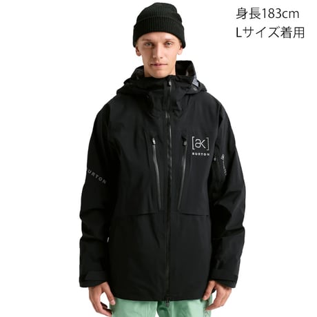 25-26 BURTON メンズ バートン    Men's Burton [ak]® Hover GORE‑TEX C-KNIT 3L Stretch Jacket （True Black）
