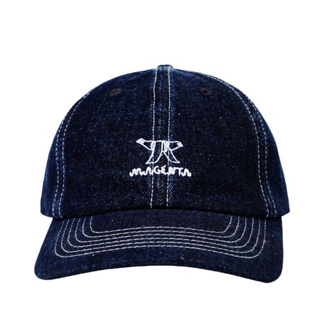 SALE MAGENTA SKATEBOARDS キャップ CAP デニム ネイビー マゼンタ マジェンタ　BIRD DENIM DAD HAT （BLUE）