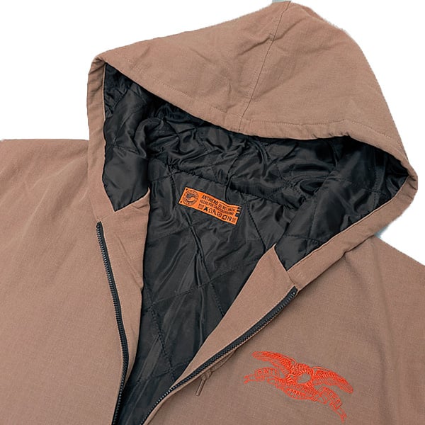 ANTIHERO SKATEBOARDS ジャケット ブラウン アンタイヒーロー BASIC