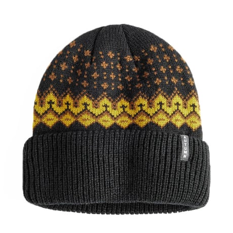 ビーニー オータム スノー スノーボード  AUTUMN HEADWEAR Fairisle Beanie  （Black）