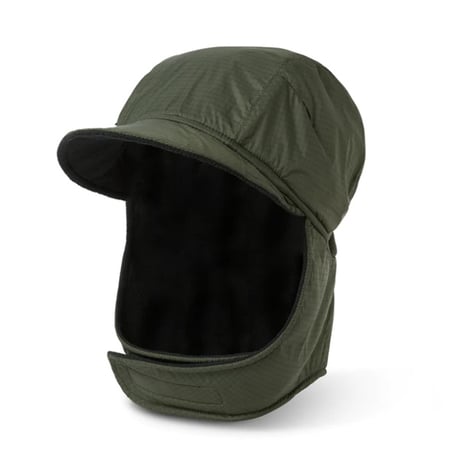 SALE POLAR SKATE CO キャップ フラップ ポーラー メンズ　RIPSTOP LUKE FLAP CAP （BLACK　GREY GREEN）