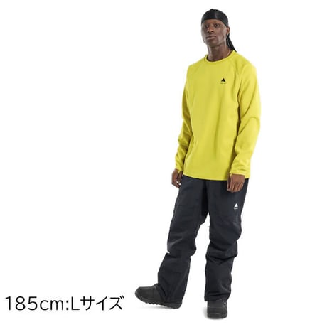 BURTON クルーネック フリース メンズ バートン Men's Burton Crown Weatherproof Pullover Crewneck Fleece（Sulfur） 23-24