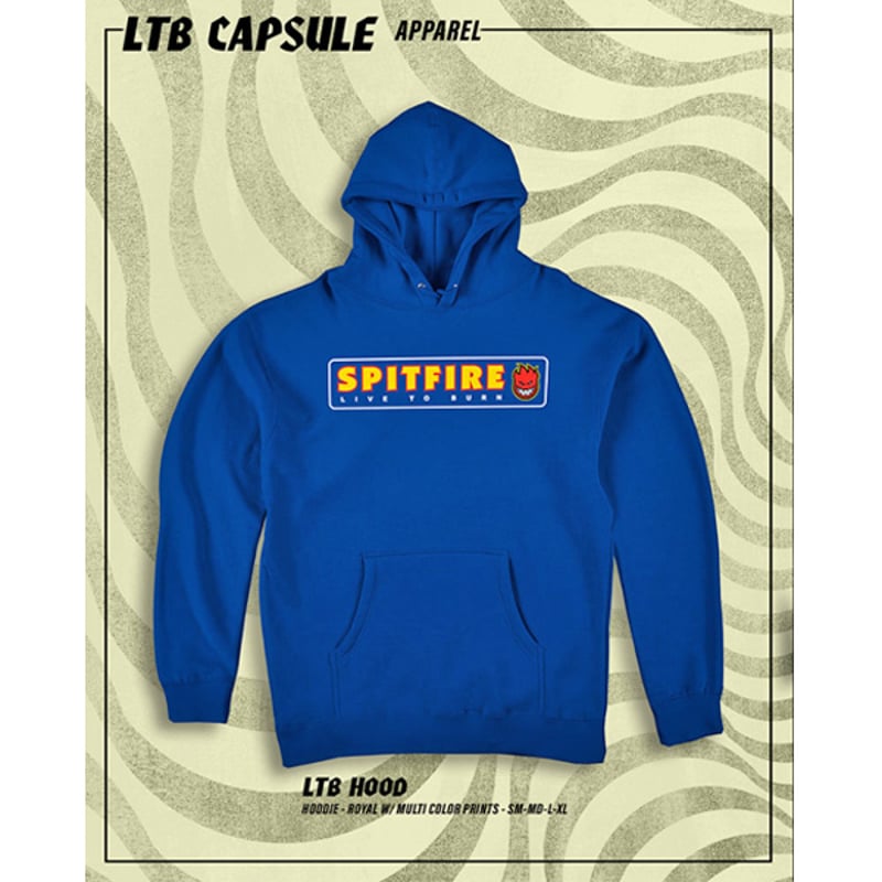 SPITFIRE パーカー SPITFIRE WHEELS LTB PULLOVER HOOD...