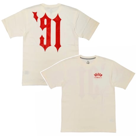 SALE VOLCOM ボルコム Tシャツ 半袖 アイボリー メンズ　SKATE VITALS GRANT TAYLOR SHORT SLEEVE TEE (OFF WHITE)