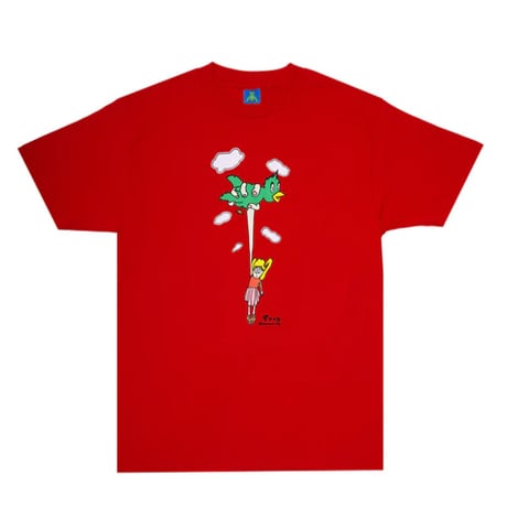 FROG SKATE Tシャツ　FROG SKATEBOARDS Bird Girl T-Shirt (Red) 半袖 メンズ フロッグ