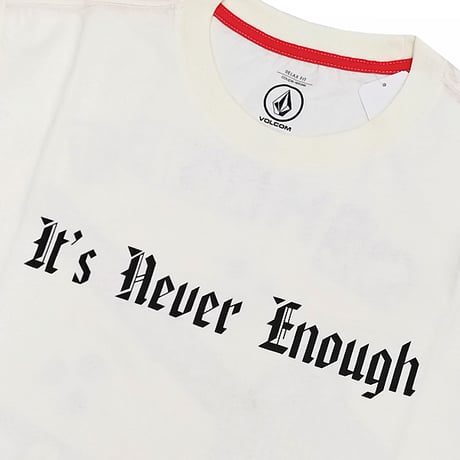 VOLCOM ボルコム Tシャツ 半袖 アイボリー メンズ　SCHROFF X VOLCOM CHAINSHAW SHORT SLEEVE TEE (OFF WHITE)