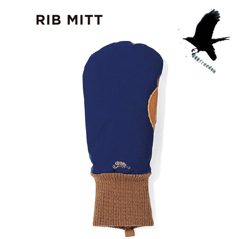 23-24 GREEN CLOTHING リブミット RIB MITT （NAVY) スノー