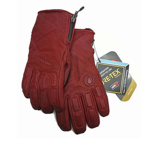 SALE VOLCOM ボルコム メンズ スノーボード グローブ SERVICE GORE GLOVE GORE-TEX (BURNT RED）