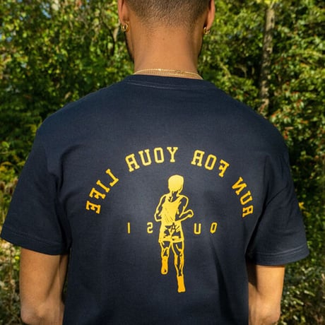 SALE QUASI Tシャツ 半袖 ネイビー クワジ クワージー クアジ　QUASI SKATEBOARDS Run Tee （Navy）