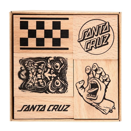 SANTA CRUZ サンタクルーズ スタンプセット　SANTACRUZ SKATEBOARDS COLLECTIBLE 2026 SANTA CRUZ STAMP SET