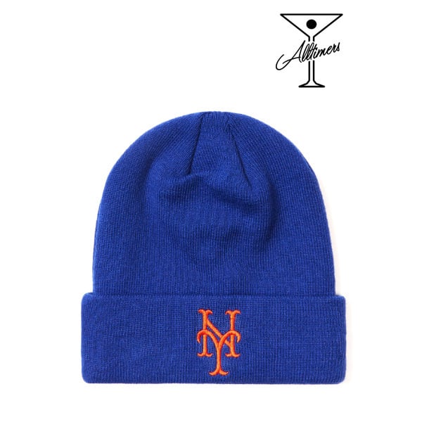 NEW ERA x ALLTIMERS Yankees Beanie Navy NEW ERA x ALLTIMERS Yankees Beanie Navy