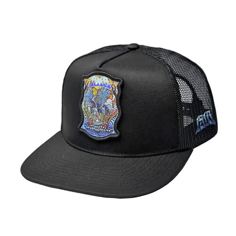 1910 9teenten  CAP キャップ メッシュキャップ ナインティーン テン ブラック　1910 Ojo Rojo Snapback  （Black） MS126268