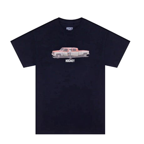 HOCKEY Tシャツ 半袖 SKATEBOARDS ホッケー 黒　Truck The Long Way Tee（Black)