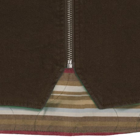 CREATURE SKATEBOARDS ベスト クリーチャー　BONEHEAD FLAME VEST WORK TOP （Brown）
