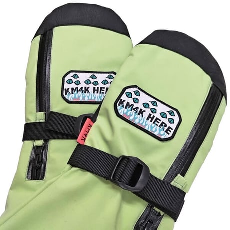 KM4K グローブ ミトン　KM4K GLOVE 7  （CLASSIC RED　TEAL　LIME） スノーグローブ メンズ レディース カモシカ