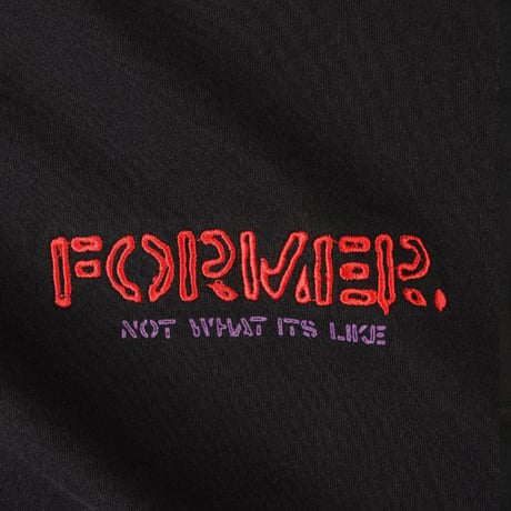 FORMER Tシャツ 半袖 黒 フォーマー　FORMER GLOBAL MIND T-SHIRT (BLACK)