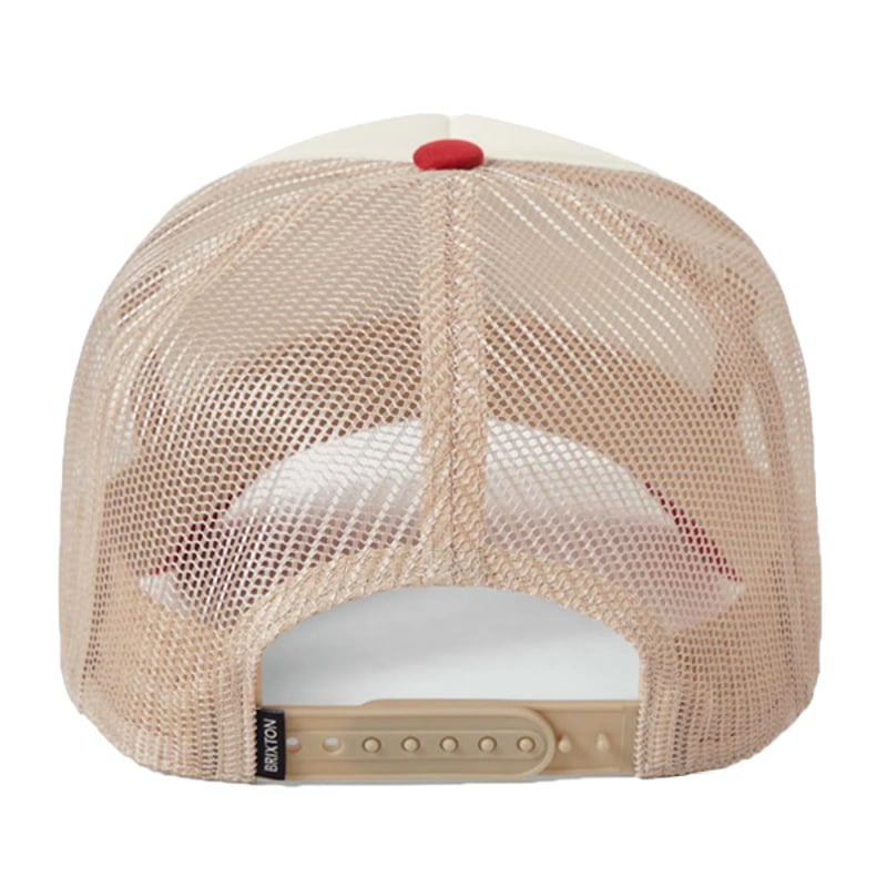 BRIXTON キャップ ブリクストン メッシュキャップ CAP アイボリー LOST