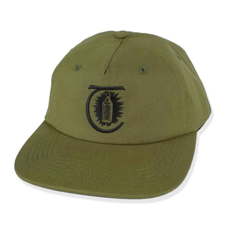 THEORIES CAP セオリーズ キャップ 緑　Theories LANTERN Velcro Strapback Hat （Duck Canvas Olive）