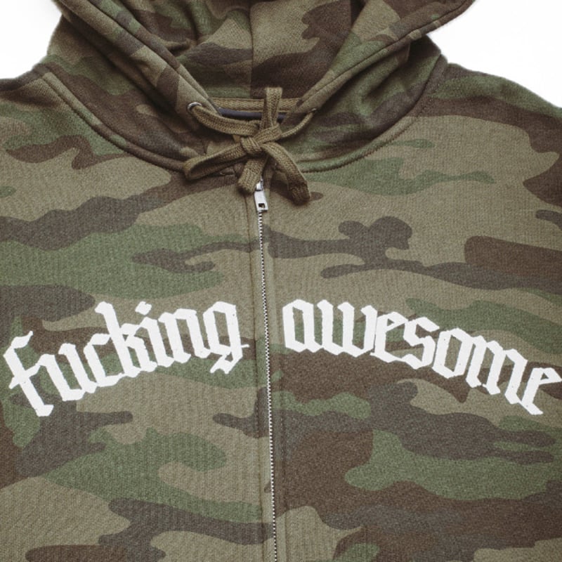 SALE FUCKING AWESOME ファッキンオーサム ジップアップ フーディー