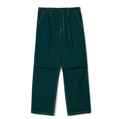 BRIXTON バギーフィットパンツ パンツ ブリクストン グリーン　BAGGY SKATE PANT (DEEP EMERALD)