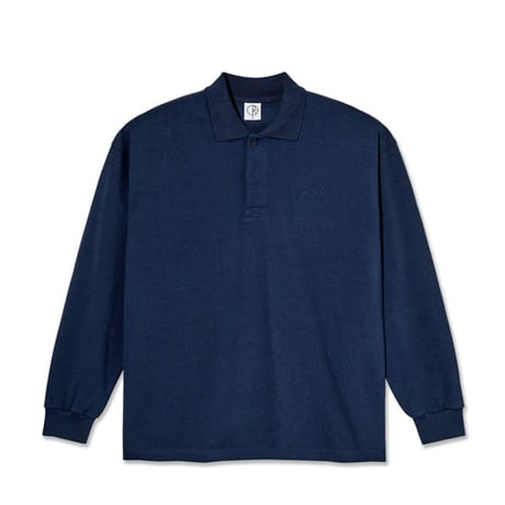 POLAR SKATE CO ラグビー シャツ ポーラー　RUGBY SHIRT （DARK BLUE）