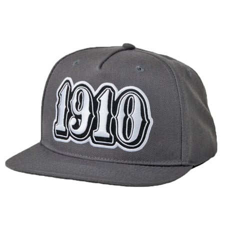 1910 9teenten CAP キャップ スナップバックキャップ ナインティーン テン　1910 OG Patched 5 Panel Hat （Gray）