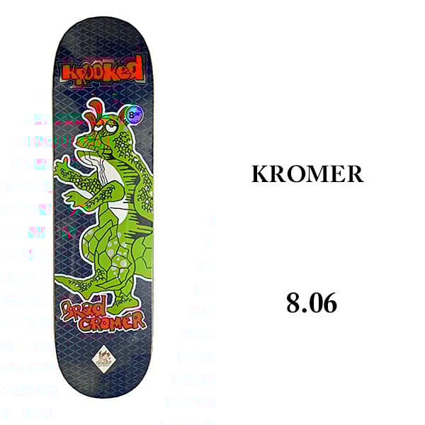KROOKED DECK 8.06インチ クルキッド デッキ KROOKED SKATEBOA