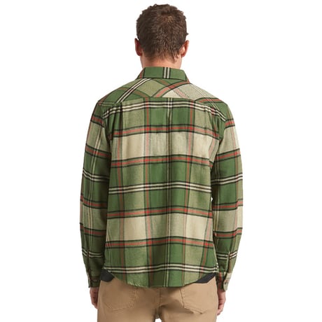 BRIXTON BOWERY シャツ 長袖 ブリクストン メンズ　BOWERY FLANNEL SHIRT （WILD GREEN/ELM/ADRENALINE RUSH）