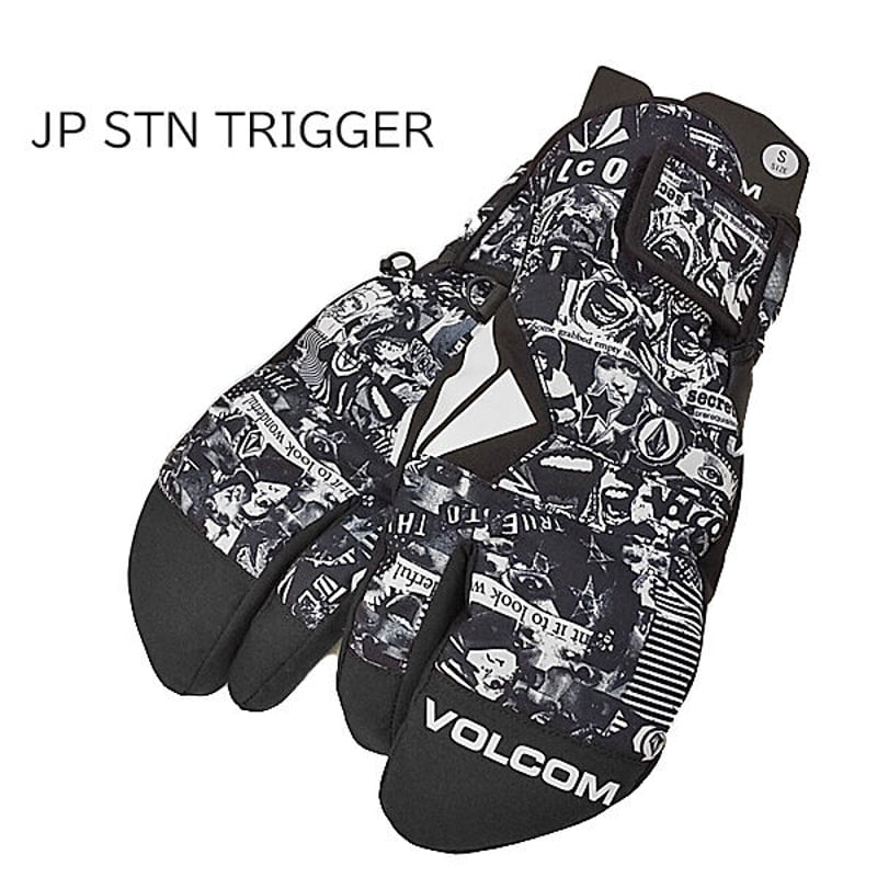 スノーボード グローブ VOLCOM ボルコム JP STN TRIGGER (NBK)