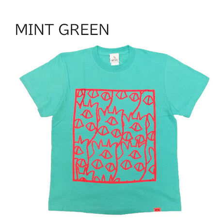SALE KM4K Tシャツ　KM4K LOGO T’S “TONS OF KM4K” TEE （WHITE　LIGHT PINK　MINT GREEN） カモシカ