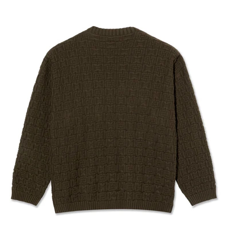 2/28まで！期間限定 SALE♪ POLAR SKATE CO セーター ニット 長袖 茶色