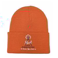 REAL SKATEBOARDS ビーニー リアル スケートボード オレンジ　REAL SPOT CONSERVATORS CUFF BEANIE （ORANGE）